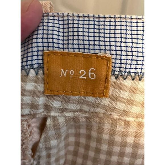 Pilcro Anthropologie Light Pink Cotton Flare Pants. #26. 15" waist - Picture 10 of 11